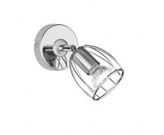 Reality, Spot, Evian 1xGU10, max.28,0 W Corps: metal, Chrome L:9,5cm, H:15,0cm, P:15,0cm IP20