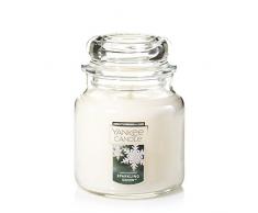 YANKEE CANDLE 1144161E Sparkling Snow Bocal de Taille Moyenne, Rouge