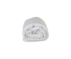 Espritzen - Couette Hiver chaude - Taille : 240x220 cm - Naturelle et végétale - Tencel Coton Bioflor - Blanc