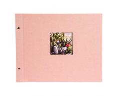 Goldbuch Bella Vista Album Photo Ã vis, Lin, rosÃ©, 39 x 31 cm