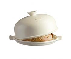 Emile Henry EH509508 Moule à Pain, Céramique, Lin, 34 x 34 x 16,5 cm