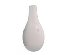 SÃ¨vres Toujours Cristal de GiroflÃ©e Vase en Verre avec Finition satinÃ©e 38 cm Blanc