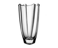 Crystaljulia Vase en Verre, Verre, 25, 5 cm, 12 x 12 x 25,5 cm