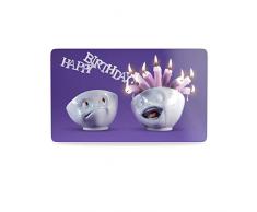 Fiftyeight TV Tasses, Planchette, Happy Birthday, Planche Ã DÃ©couper, Petit DÃ©jeuner, en MÃ©lamine, T