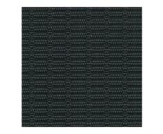 Sambonet Table Mats Linea Q Set de Table 42Â X 33Â cm, Plastique, Schwarz fein strukturiert, 42.5 x 33.5 x 1.0 cm