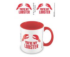 Friends MGC25309 (Youre my Lobster) Red Coloured Inner Mug, Multicolore