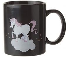 thumbs Up! - Unicorn Heat Change Mug - Tasse CÃ©ramique du changement de couleur - design dune licorne - noir / multicolore - 1001741