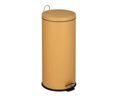 Poubelle à pédale 30L URBAN Jaune