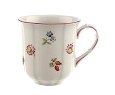 VilleroyÂ &Â Boch - 10-2395-4870 - Petite Fleur Mug A CafÃ©, Tasse Ã CafÃ© en Porcelaine Premium avec Relief Filigrane et Motifs de Fleurs et Fruits, 300Â ml