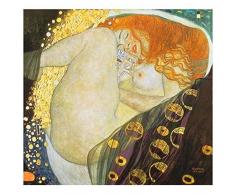 Legendarte Tableau, Impression sur Toile - Danae Gustav Klimt - cm. 50x60