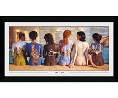 GB Eye Poster Pink Floyd, Back Catalogue, encadrÃ©e, 50Â x 100Â cm, Bois, diffÃ©rents, 55Â x 105Â x 1.8Â cm