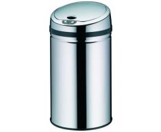 Kela 17711 poubelle automatique Sensor 30 litres, acier inoxydable, Ramon