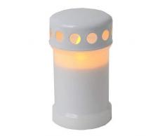 Star Bougie LED, flamme vacillante couleur : blanc, 14 x 8 cm longue durÃ©e de vie boÃ®te de quatre couleurs avec,