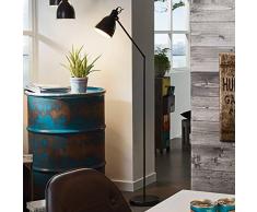 Eglo ILP1292716 Lampadaire, Acier, E27, Noir