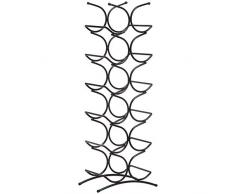 AmazonBasics Casier à bouteilles 12 bouteilles Noir