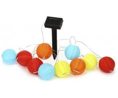 Ãclairage de fête Smartwares 5000.370 Fiësta - Ãnergie solaire - 10 lanternes LED