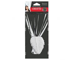 douceur dintérieur embrasse aimantee l 33x5x7cm resine zafara blanc