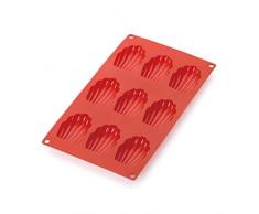 LÃ©kuÃ© 0620609R01M022 Moule Ã Madeleines 9 Cavites Silicone Platine