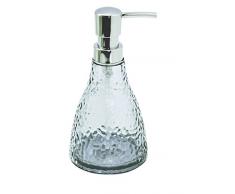 Opportunity 42PLT16310071 Distributeur Savon, Plastique, Gris, 9,2 x 9,2 x 18,5 cm