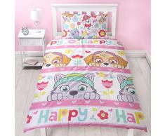 Paw Patrol Housse de Couette, Rose, 200Â x 130Â cm