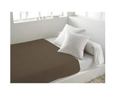 AtmosphÃ¨re Zzz, Drap Plat, Polycoton, Taupe, 240 x 300 cm