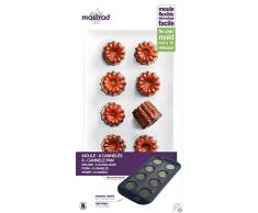 Mastrad F42414 Moule 8 Cannelés Silicone Premium