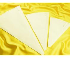 Pati-Versand 10105 Poche à Douille Réutilisable, Tissu, Blanc, 17 x 1 x 17 cm