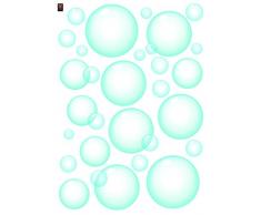 Plage 152749 Sticker Mural - Bulles de Savon, 1 Planche, 48 x 68 cm
