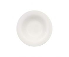 Villeroy & Boch New Cottage Basic Assiette creuse, 23 cm, Porcelaine Premium, Blanc