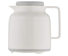 Helios Wash Pro Pichet Isotherme en Plastique avec couvercles vissables 1,0Â L Blanc Passe au Lave-Vaisselle