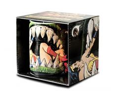 Wonder Woman 6830560001 Jaws Monster Tasse à café, Porcelaine, 13 x 13 x 10 cm, Noir