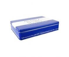 LA BOITE A BT6559 Ma Boîte à Lettres Métal Bleu 30, 50 x 22, 50 x 6, 50 cm