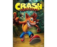 Pyramid International Poster Crash Next Gen Bandicoot, Papier glacÃ©, Multi-Color, 91,5x61cm