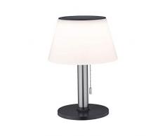 Paulmann Accu Lamp 94267 Cupulino Lampe dextÃ©rieur LED ronde avec variateur dintensitÃ© 1 x 1,3 W LumiÃ¨re mobile Transparent, Anthracite Batterie Plastique Sans fil 3000 K 1,3 W Lillesol