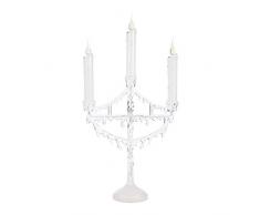 The Christmas Workshop vacillante Chandelier clair, acrylique