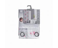 douceur dintérieur rideau a oeillets 140x240 cm microfibre scandi