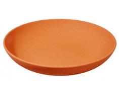 Zuperzozial Assiette Creuse en Nylon Orange Citrouille