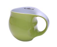 Unbekannt 4145/928 Tasse à café, Porcelaine, Vert, 11 x 9,5 x 9 cm