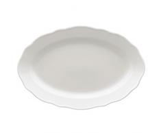 Hutschenreuther 02013-800001-12735 Plat 35 cm, Porcelaine, Blanc