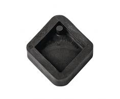 Rayher Hobby Parure de bÃ©ton gieÃformâ¯: Pendentif Jour, elastomere thermoplastique, noir, noir, 11,5 x 8 x 0,8 cm