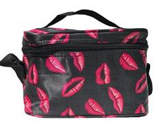 NOVAGO Sac Repas DÃ©jeuner glaciÃ¨re Isotherme ImpermÃ©able Pliable Lunch Bag (Kiss, 2, 5 L