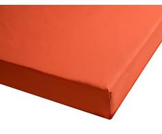 San Carlos CombicolorÂ - Drap Housse pour lit 190x80x1 cm Orange