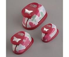 Efco Perforatrice Design de Papillon, Rose