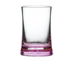 Premier Housewares 1601355 Verre Ã Dents Acrylique Fuchsia/Transparent