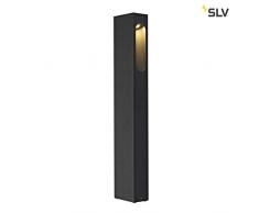 SLV - SLOTBOX 70 borne rectangulaire anthracite 45W LED blanc chaud - 232145