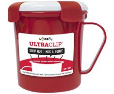 Locksy UltraClip Tasse Ã Soupe 683 ML 11,8 x 14 x 11,9 cm