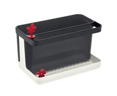 Koziol 3261100 Park It Organiseur de Vaisselle Matière Thermoplastique Blanc/Noir 11,7 x 19,8 x 15,8 cm