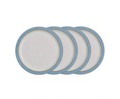 Denby Elements Lot de 4 assiettes Taille M