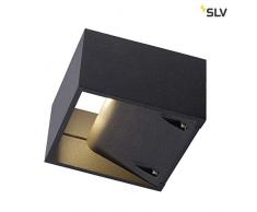 SLV 232105 LOGS WALL wall lamp, square, anthrazit, 6W LED, warm-white