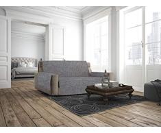 Comfort Housse de canapé antidérapant,2 places, Bleu foncé